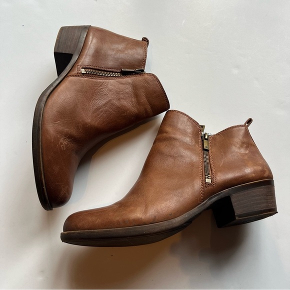 Lucky Brand Basel Bootie Size 9.5 Toffee Barillos - Picture 3 of 6